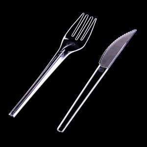 Biodegradable knife, fork & spoon