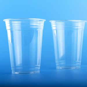 Biodegradable transparent cup